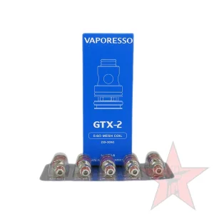 Vaporesso GTX-2 Replacement Coils – 5 Pack