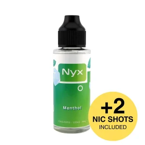 NYX Menthol Shortfill E-Liquid 100ml