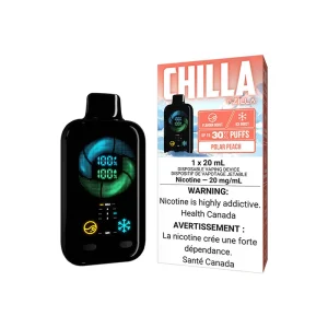 Polar Peach Chilla by Zilla – Disposable Vape