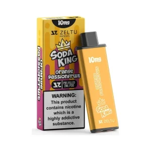 Zeltu X3 Soda King Orange Passionfruit Prefilled Pod