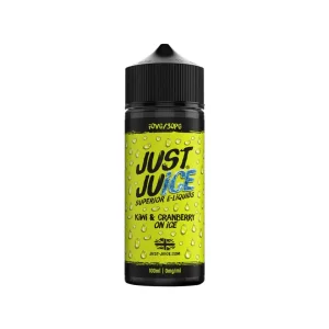 Just Juice Iconic Kiwi & Cranberry on Ice 100ml E-liquid