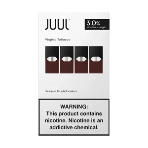 JUUL Virginia Tobacco Pods 3% – 4 Pack