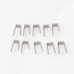Authentic Thunder Cloud Pro Ni80 Pre-Built 4-Core Fused Clapton Coil - 0.23ohm, 28Ga x 4 + 38Ga (10 PCS)
