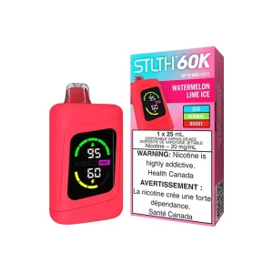 Watermelon Lime Ice STLTH 60K – Disposable Vape