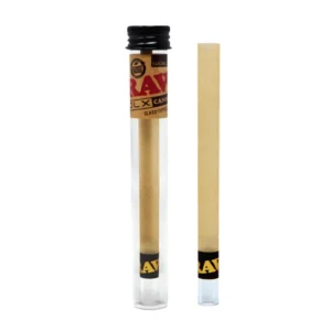 Raw DLX Cannon Glass Tipped Cones -(Pack of 1)