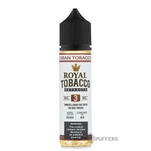 Royal Tobacco Extracts – Cuban Tobacco 60mL