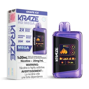 Grape Ice Kraze HD Mega – Disposable Vape