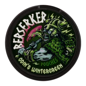 Odin's Wintergreen BERSERKER Caffeine Pouches