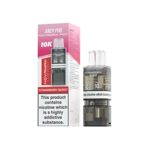 Juicy Pod Novamax 10K Strawberry Burst Refill Pods