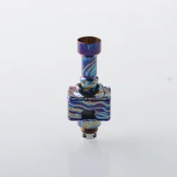 Rekavape UnKwn Glitch Style RBA Bridge for Billet / Boro Mod - Blueing, Titanium, 8 PCS Air Pin 1, 1.2, 2, 2.5, 3, 3.5, 4, 4.5mm