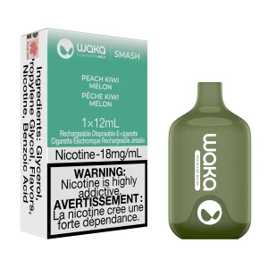 Peach Kiwi Melon Waka Smash – Disposable Vape