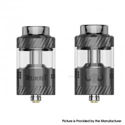 [Ships from Bonded Warehouse] Authentic Hellvape Hellbeast RTA Tank Atomizer - Gunmetal, 4.5ml, 25mm Diameter