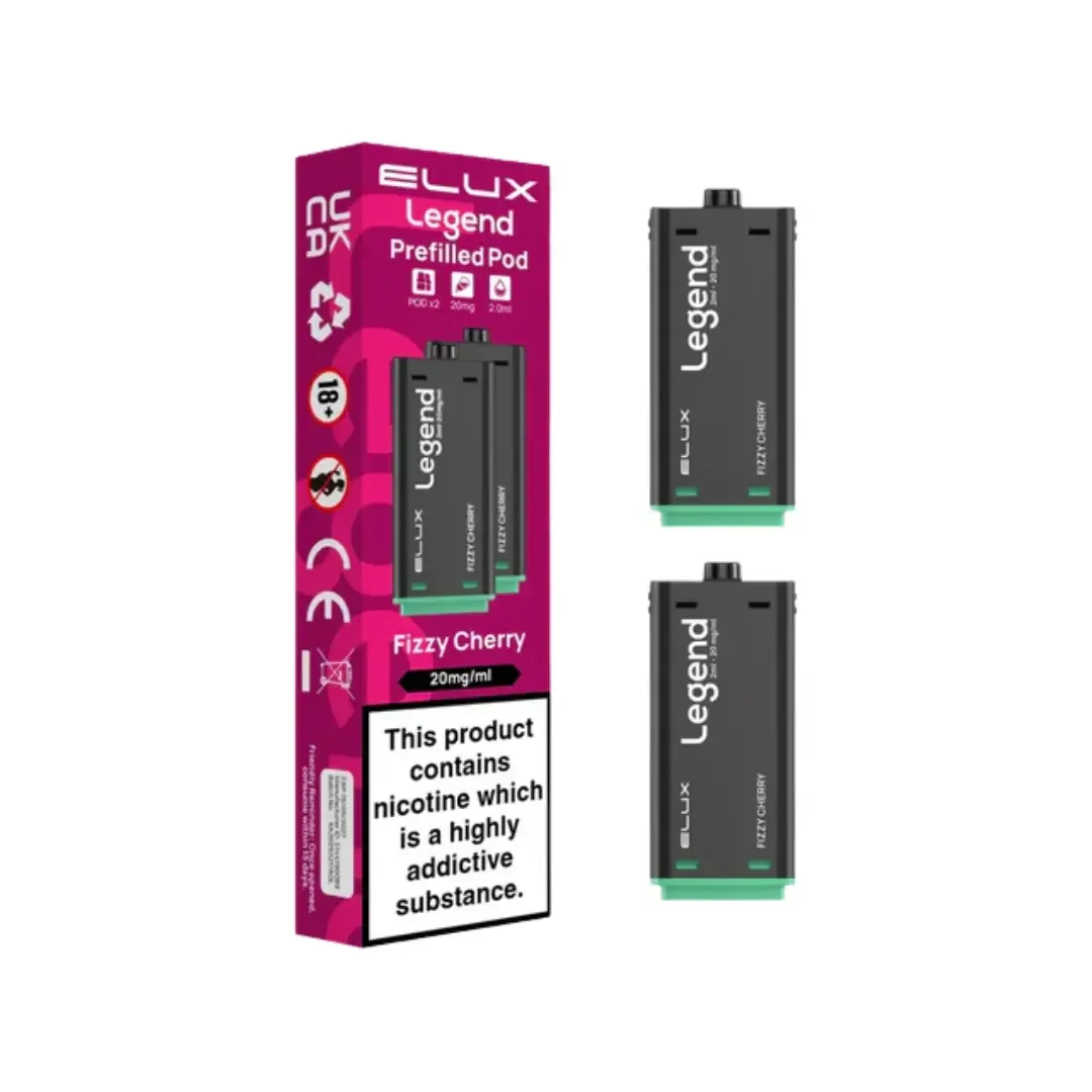 Elux Legend 1500 Fizzy Cherry Refill Pods