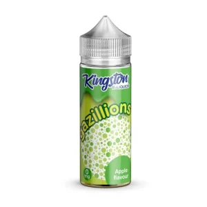 Kingston Gazillions Apple Flavour 100ml Shortfill