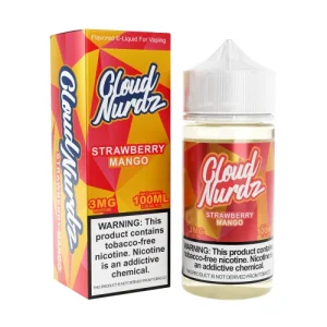 Buy Cloud Nurdz Strawberry Mango 100ml Vape Juice Online
