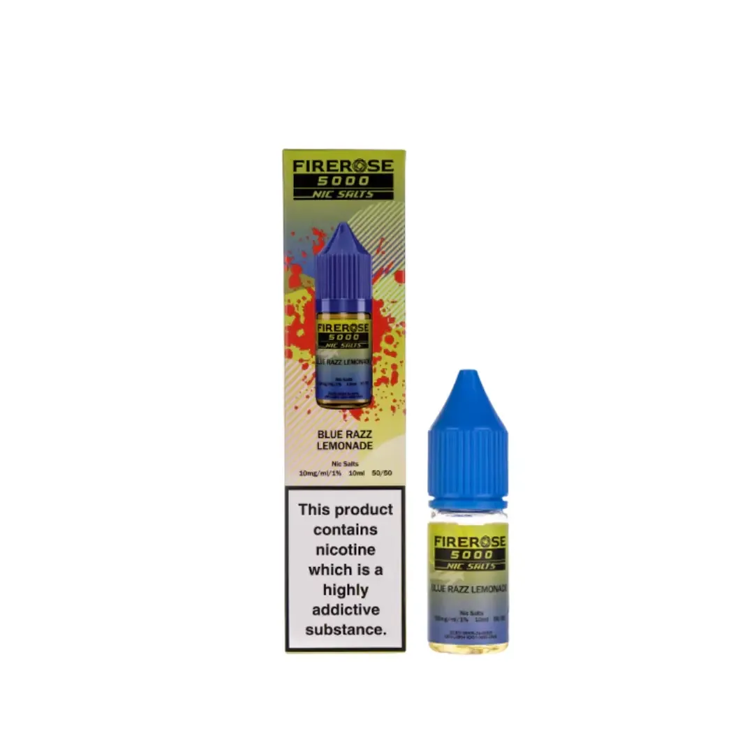 Firerose 5000 Blue Razz Lemonade 10ml Nic Salt E-liquid by ELUX - Image 2