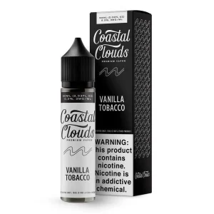 Coastal Clouds Vanilla Tobacco Vape Juice 60ml 3mg