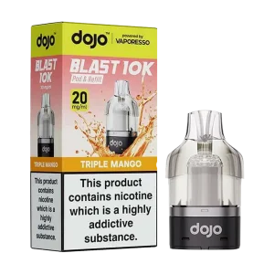 Triple Mango Dojo Blast 10K Refill Pack