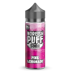 Moreish Puff Soda Pink Lemonade 100ml Shortfill