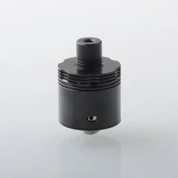 Four One Five 415 RDA Kaze Style RDL / MTL RDA Rebuildable Atomizer - Black, BF Pin, Air Pin 0.9mm x 2, 1.0mm x 2, 1.0mm, 1.4mm