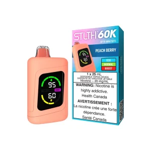 Peach Berry STLTH 60K – Disposable Vape