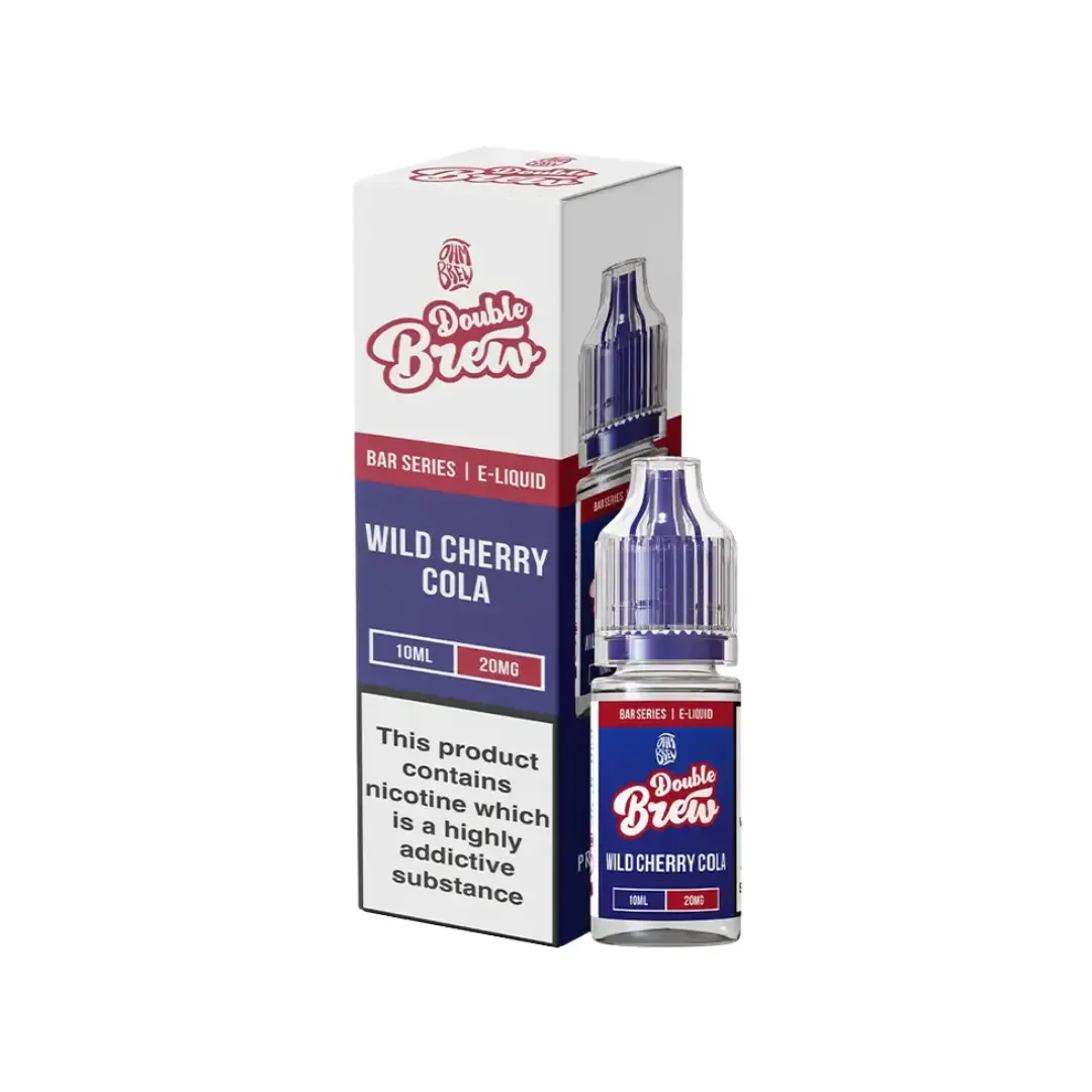 Ohm Brew Double Brew Wild Cherry Cola 10ml Nic Salt E-liquid