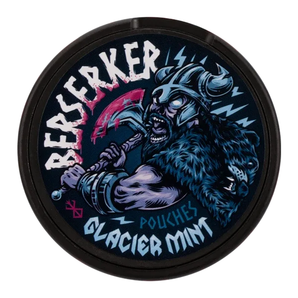 Glacier Mint BERSERKER Caffeine Pouch
