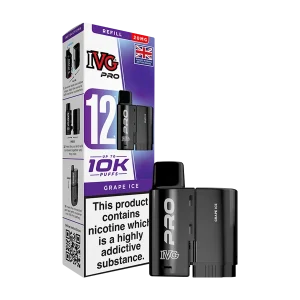 Grape Ice IVG Pro 12 Refill Pack