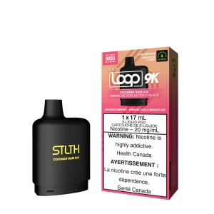 Coconut Razz Ice STLTH Loop 9K Pod