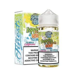 Apple Peach Sour On Ice by Finest Sweet & Sour (Candy Shop) 100ml - Ejuice Store