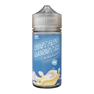 Blueberry Custard Monster eJuice Nicotine Free 100ml
