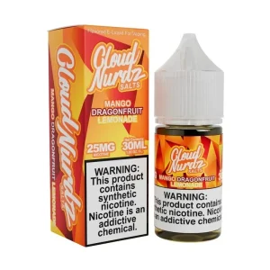 Mango Dragon Fruit Lemonade Cloud Nurdz Synthetic Salt 30ml