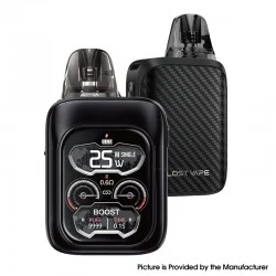 [Ships from Bonded Warehouse] Authentic Lost Vape Ursa Baby 3 Pro Pod System Kit - Black Carbon, 1300mAh, 0.6 / 0.8ohm, 2.5ml