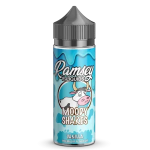 Ramsey E-Liquids Moody Shakes Vanilla 100ml Shortfill