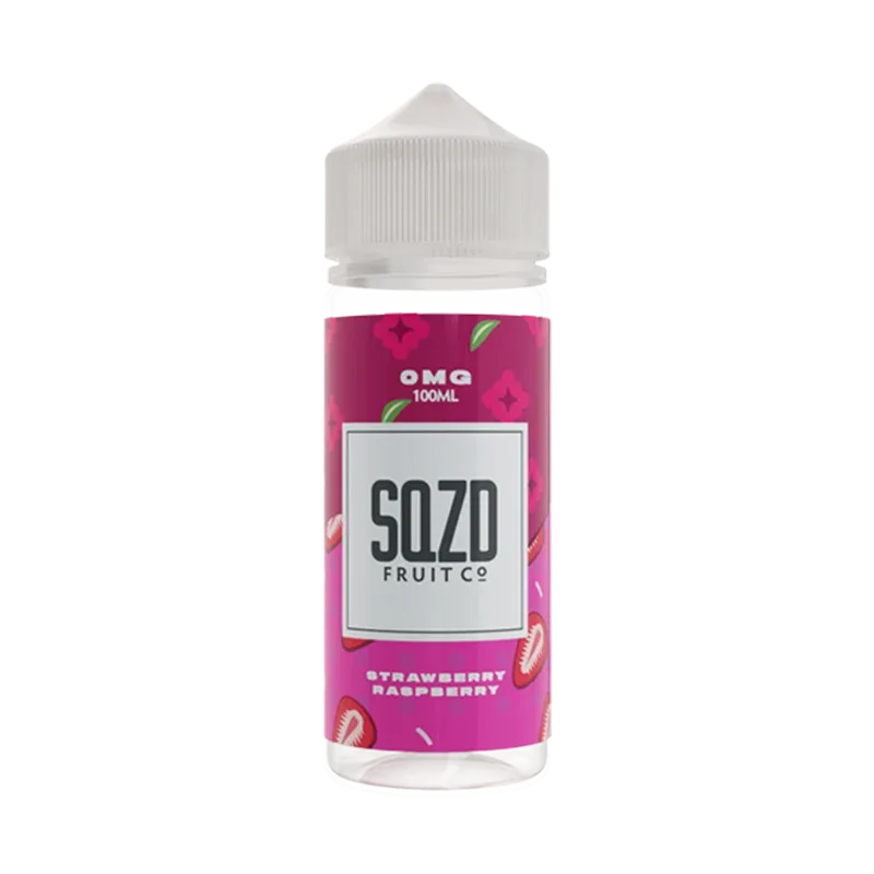 SQZD Strawberry Raspberry 100ml Shortfill