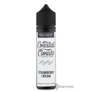 Coastal Clouds – Strawberry Cream 60mL