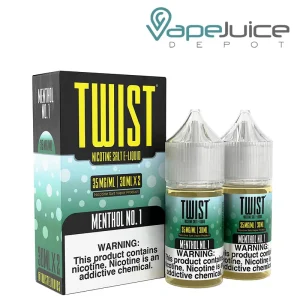 Menthol No 1 Twist Salt E-Liquid 60ml