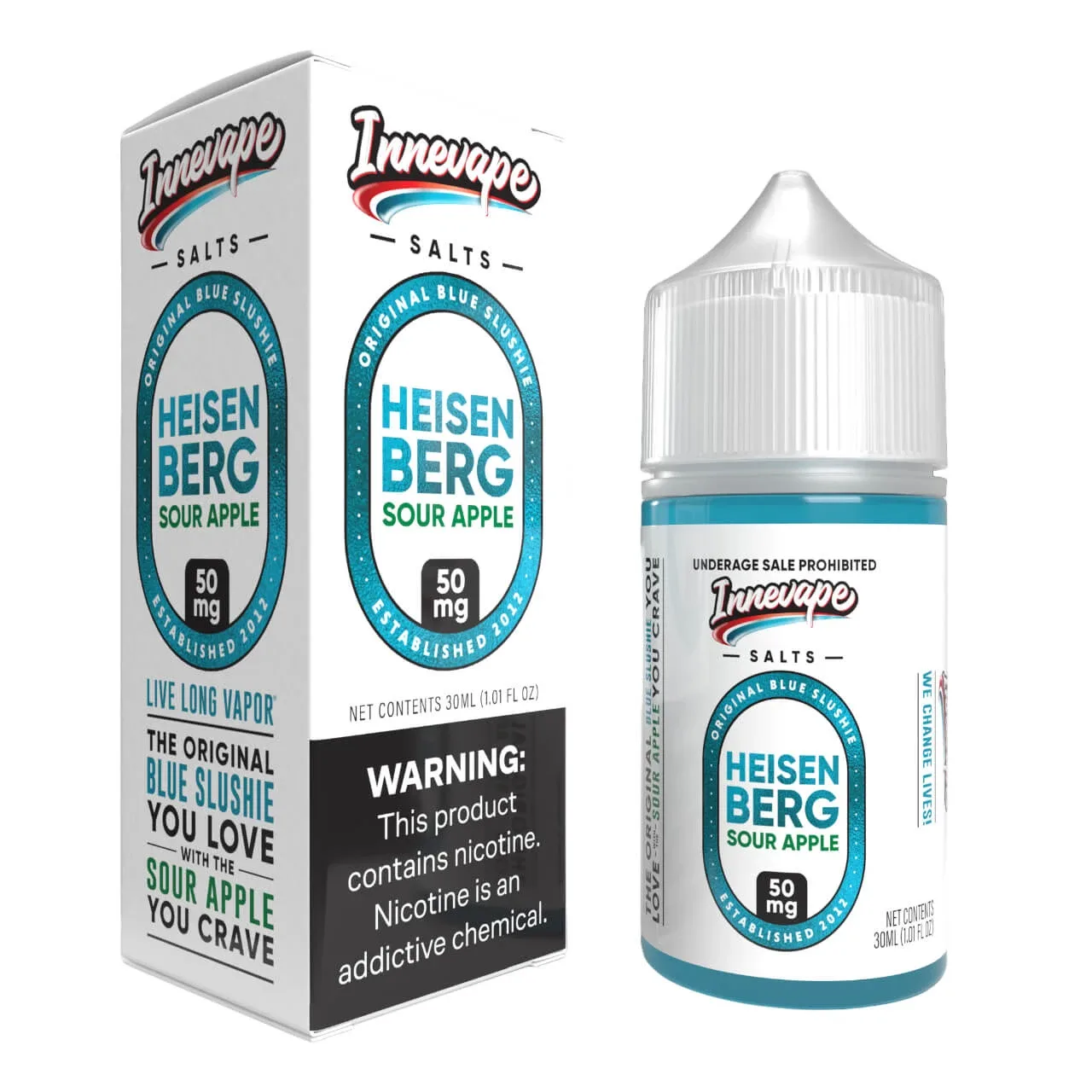 Innevape Heisenberg Sour Apple Salts 30ml E-Juice