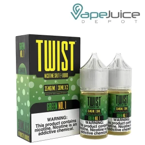 Green No 1 Twist Salt E-Liquid 60ml
