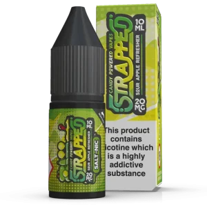 Strapped Sour Apple Refresher 10ml Nic Salt