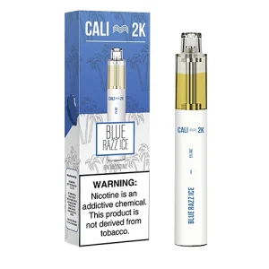 Blue Razz Ice (Frozen Blue Slush) Disposable Pod (2000 Puffs) by Cali Bars 2K - Ejuice Store