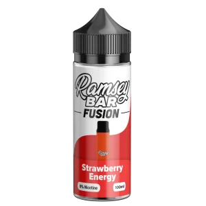 Ramsey Bar Fusion Strawberry Energy 100ml Shortfill