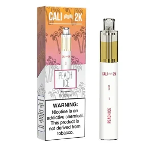 Peach Ice Cali Bars 2K Disposable Vape - 2000 Puffs