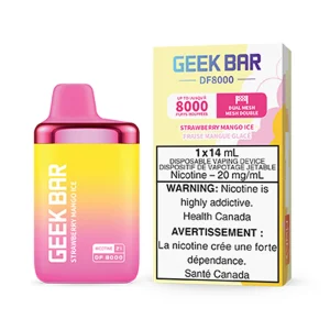 Strawberry Mango Ice Geek Bar DF8000 – Disposable Vape