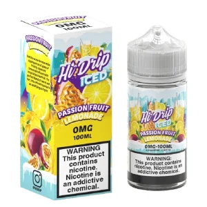 Hi-Drip Passion Fruit Lemonade ICED 100ml Vape Juice | Only $9.95