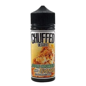 Chuffed Dessert Apple Crumble Custard 100ml Shortfill