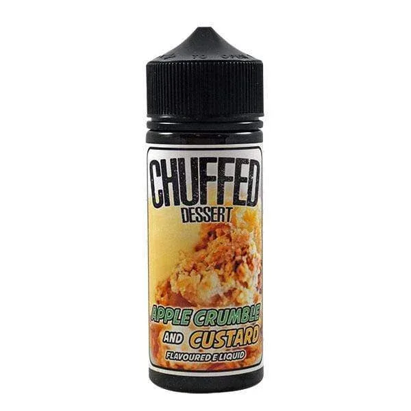 Chuffed Dessert Apple Crumble Custard 100ml Shortfill