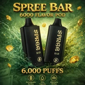 Spree Bar 6000 Flavor Pod