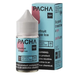 Pachamama Starfruit Grape Ice 30ml Salt Nic Vape Juice