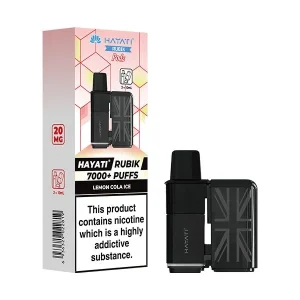 Hayati Rubik 7000+ Puff Prefilled Pods